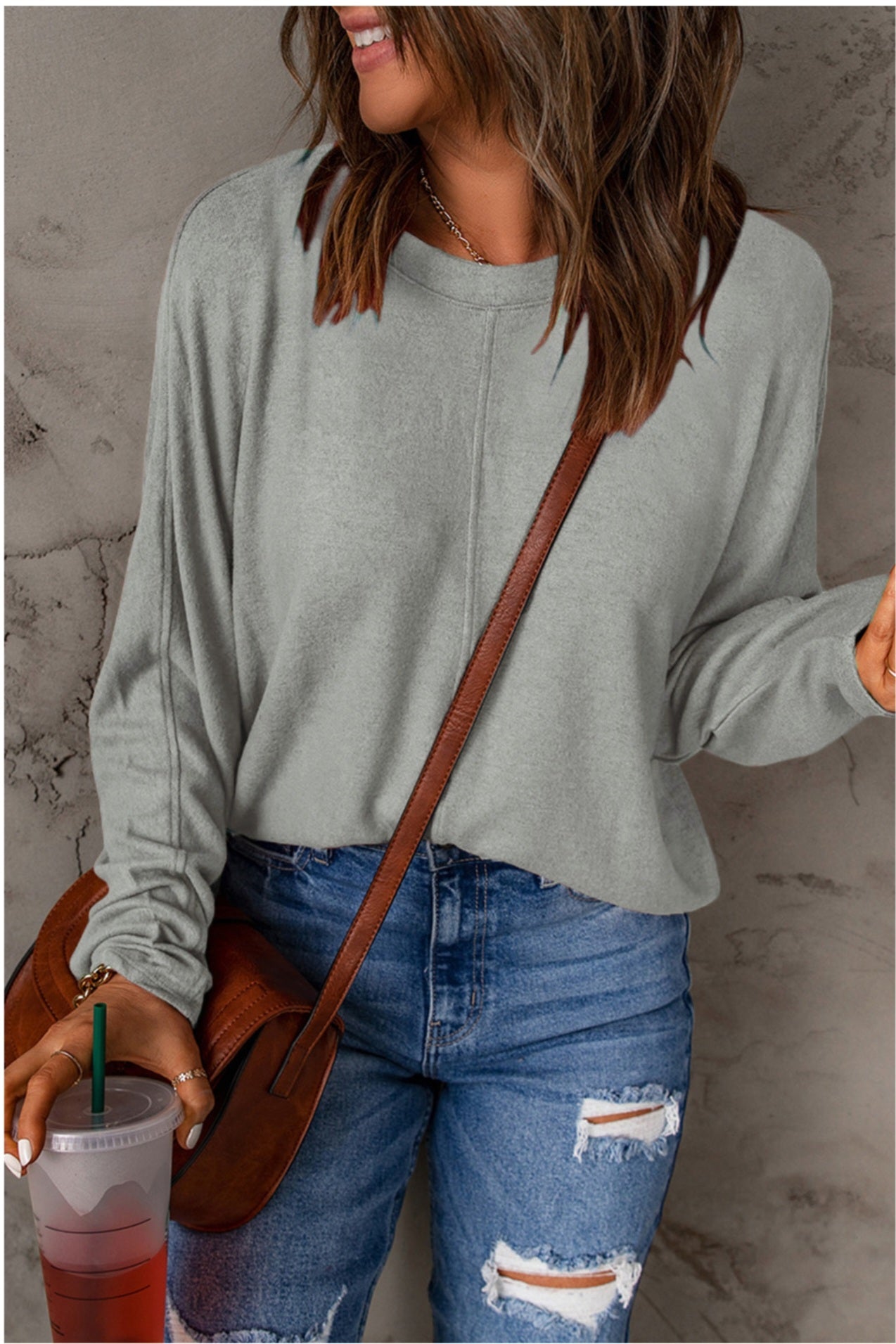 Drop Shoulder Sweatshirt