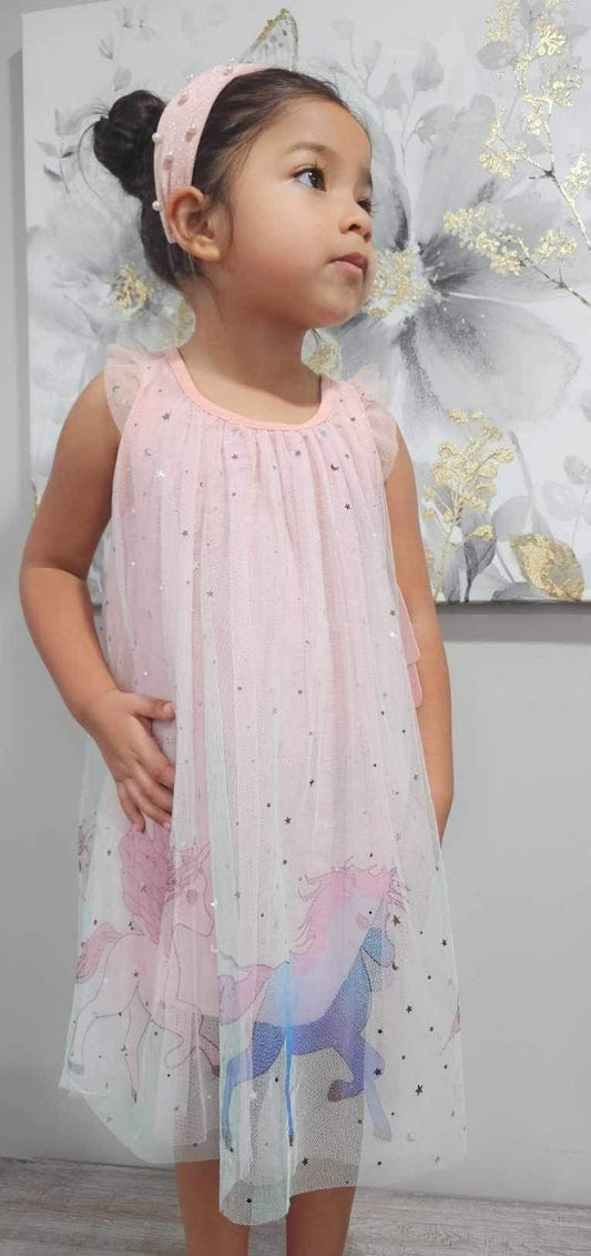 Girls Unicorn Dress